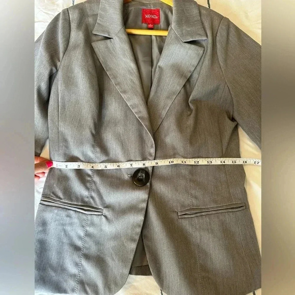 XOXO Grey Women’s Blazer - Picture 5 of 7
